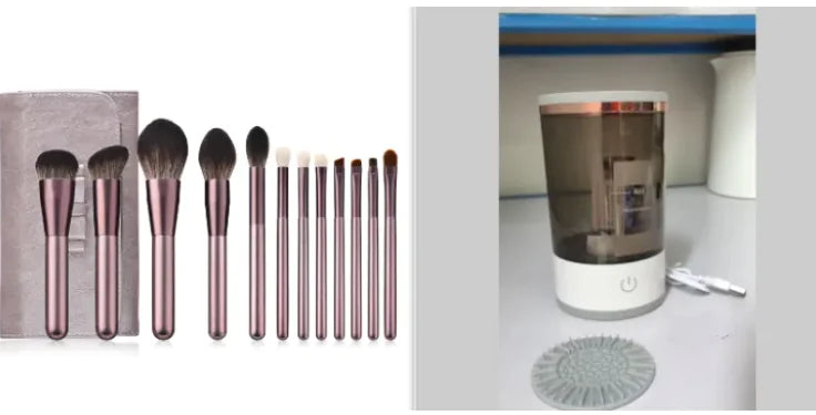 Women Eye Shadow Brush Cleaning Tool WEM Support (www.WEM.support)