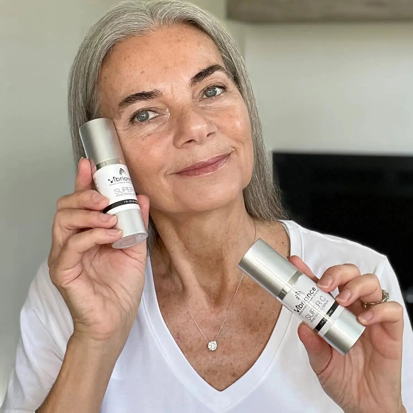 Vibriance Super C Serum for Mature Skin, Made in USA, All-In-One Formula Hydrates, Firms, Lifts, Smooths, Targets Age Spots, Wrinkles, Vitamin C Serum; 1 fl oz - Pack of 2 1 Fl Oz (Pack of 2) My Store