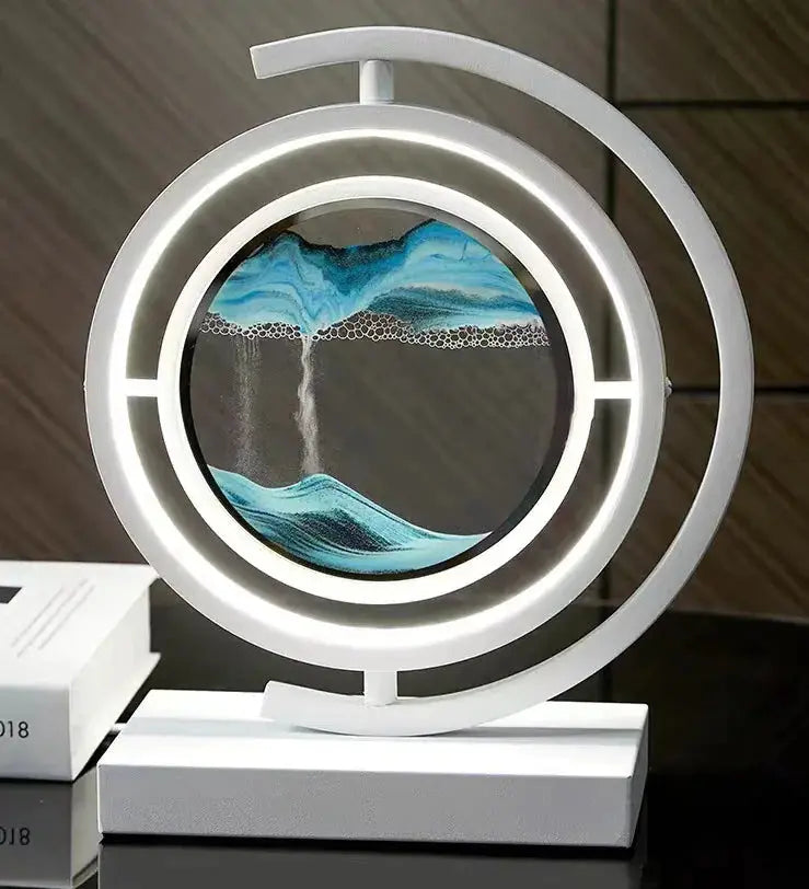 3D Quicksand Table Lamp this lamp is not only stylish but also durable. Perfect for adding a modern and artistic touch to your home or office decor My Store