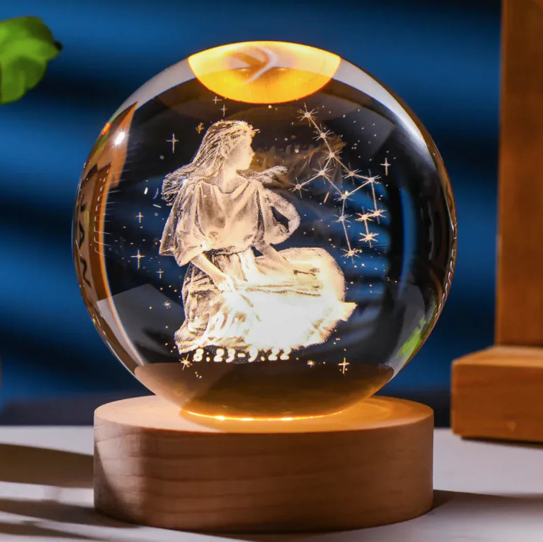 3D Constellation Crystal Night Light WEM Support (www.WEM.support)