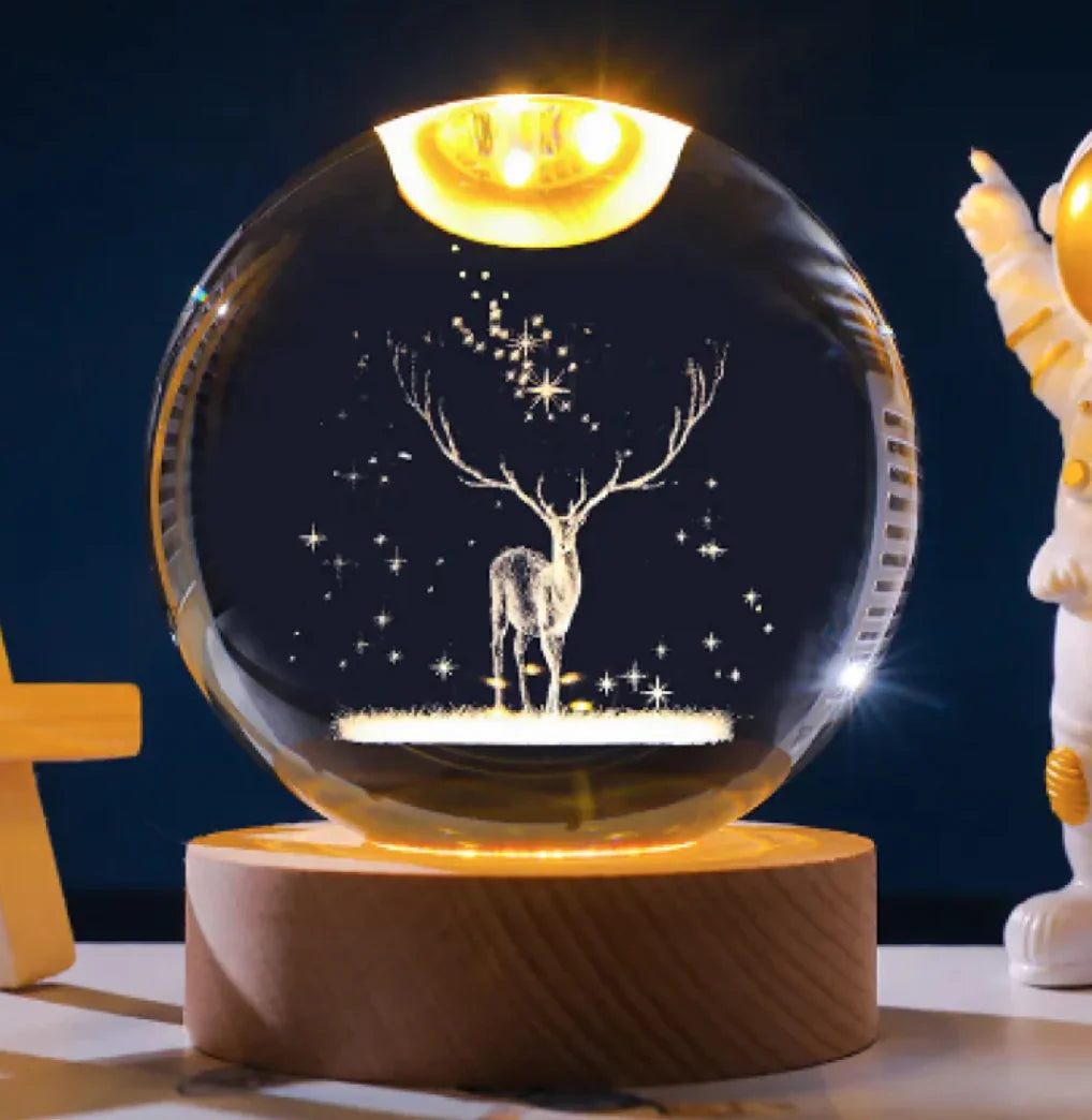 3D Constellation Crystal Night Light WEM Support (www.WEM.support)