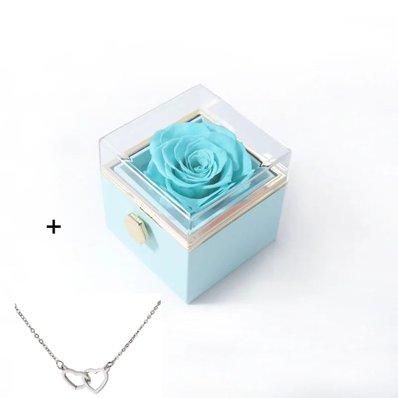Acrylic Ring Box Valentine's Day WEM Support (www.WEM.support)