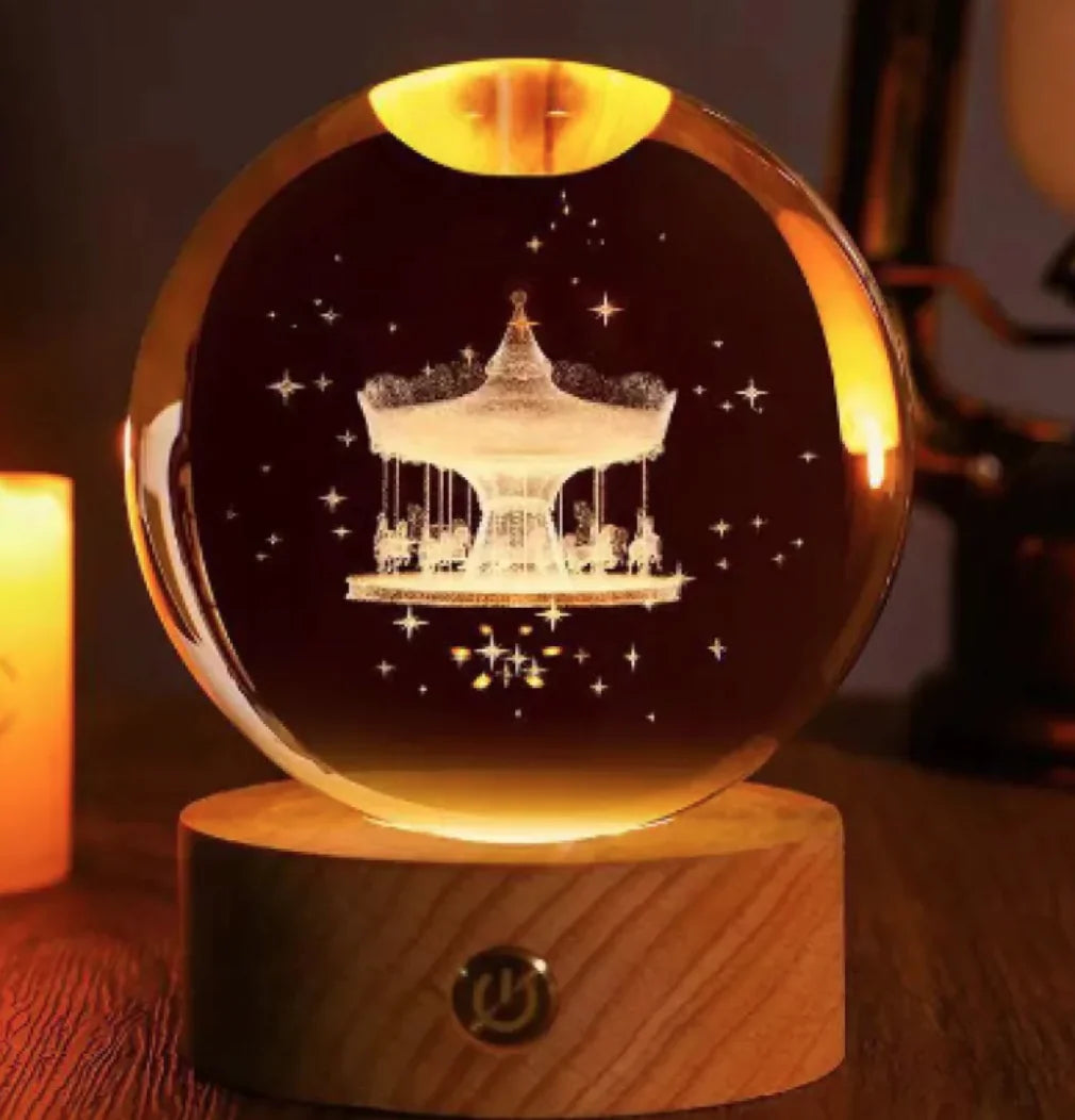 3D Constellation Crystal Night Light WEM Support (www.WEM.support)