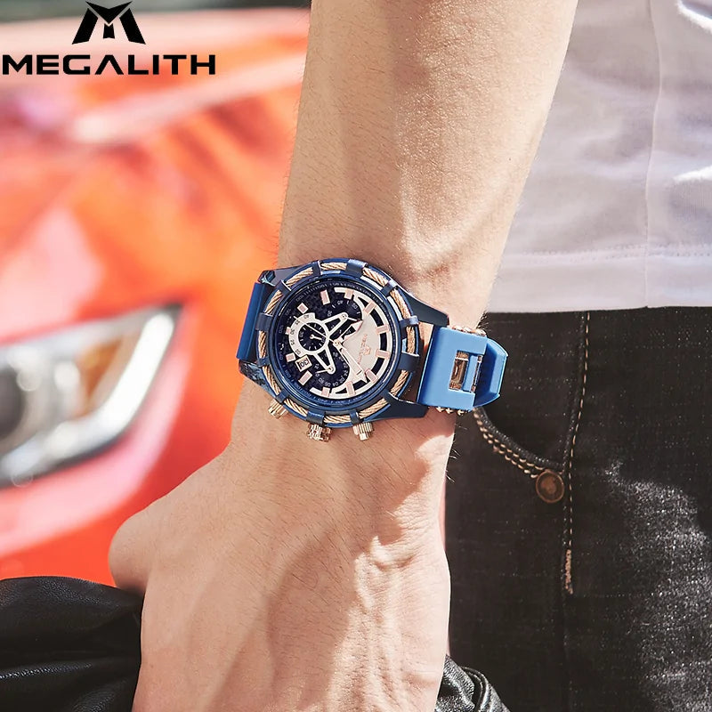 Waterproof Chronograph Wrist Watch WEM Support (www.WEM.support)