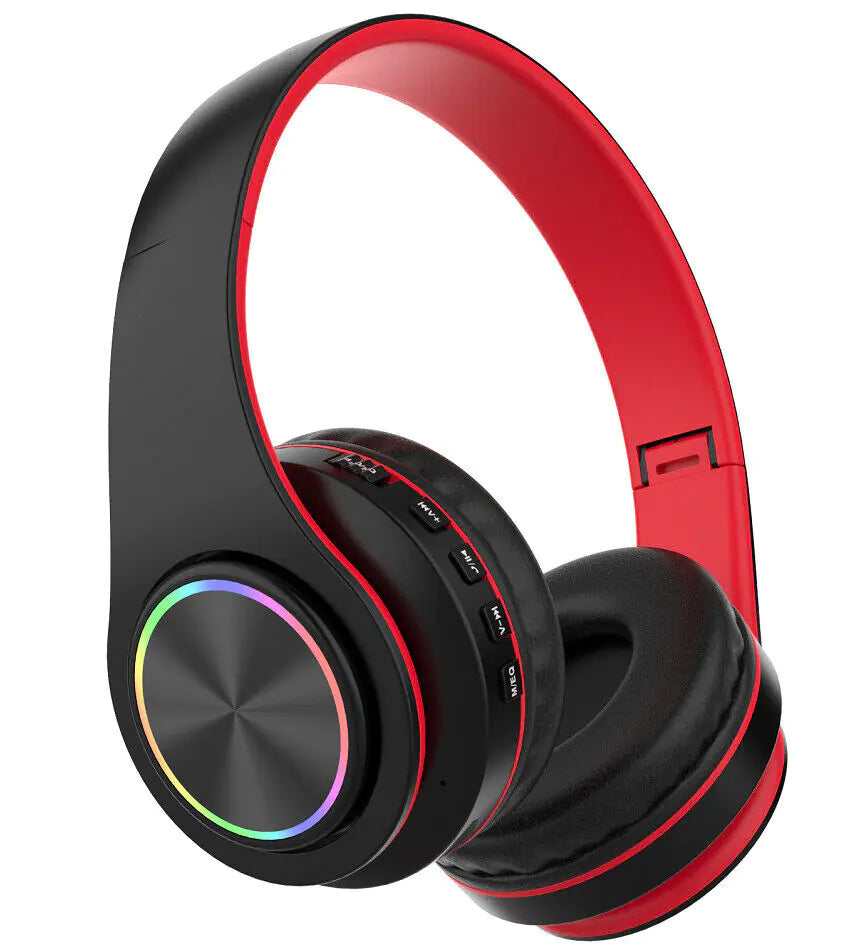 Super Bass Wireless Bluetooth Headphones Foldable Stereo Earphones Headsets Mic WEM Support (www.WEM.support)