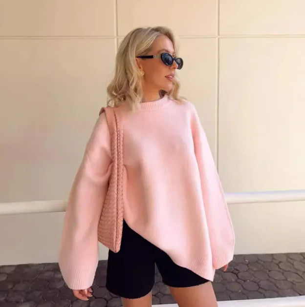 Women's Cozy Pullover Sweater HejK.com Marketplace LLC
