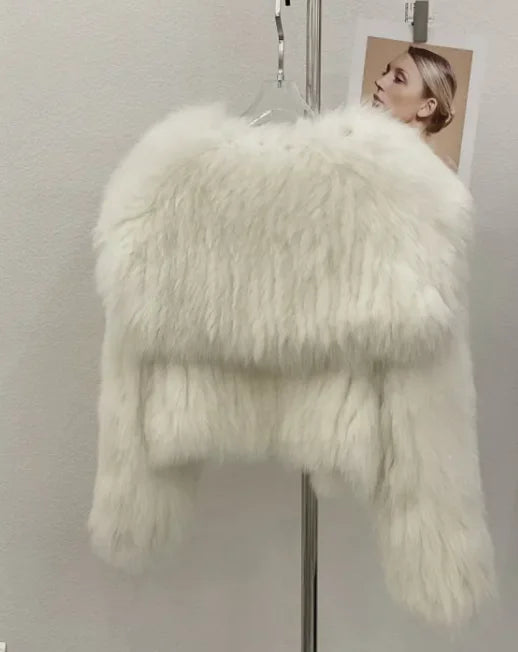 Women's Fur Young Coat Lapel WEM Support (www.WEM.support)