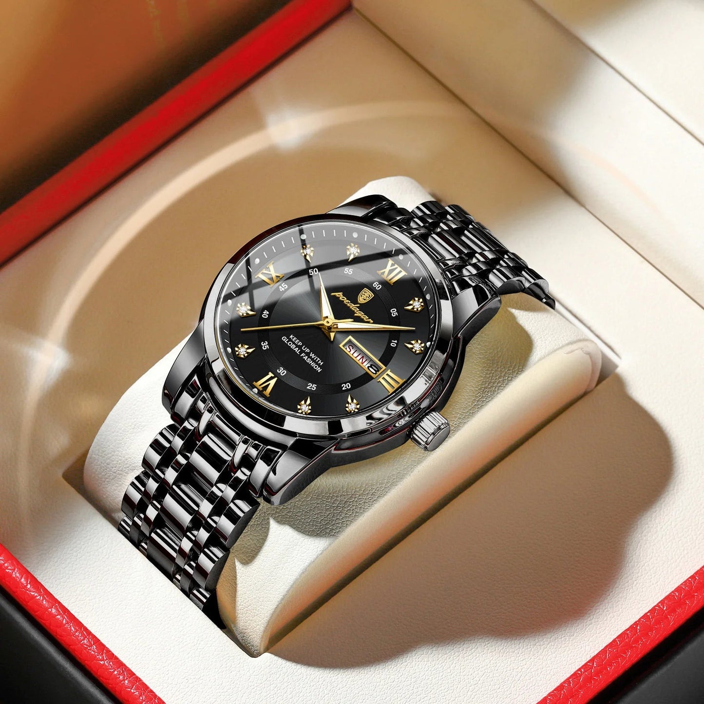 Waterproof Luminous Men's Watch WEM Support (www.WEM.support)