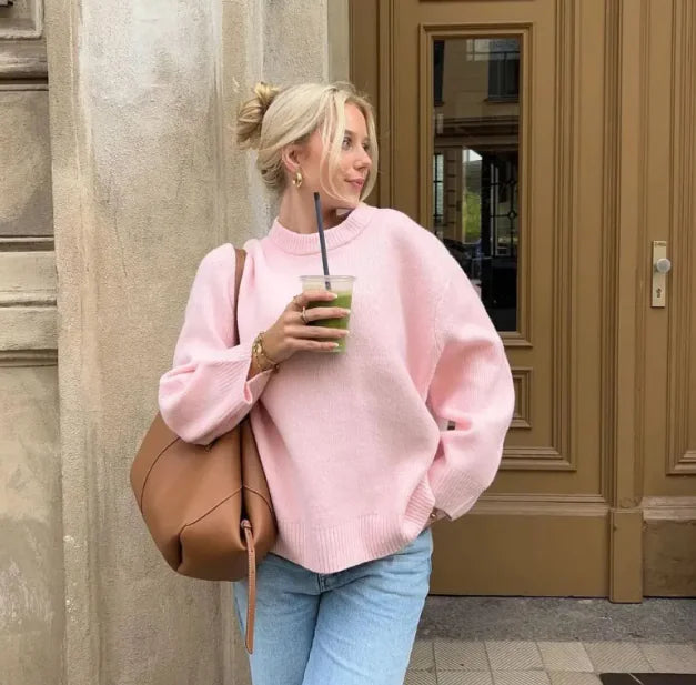 Women's Cozy Pullover Sweater HejK.com Marketplace LLC