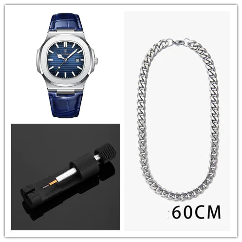 Waterproof Men's Quartz Watch WEM Support (www.WEM.support)