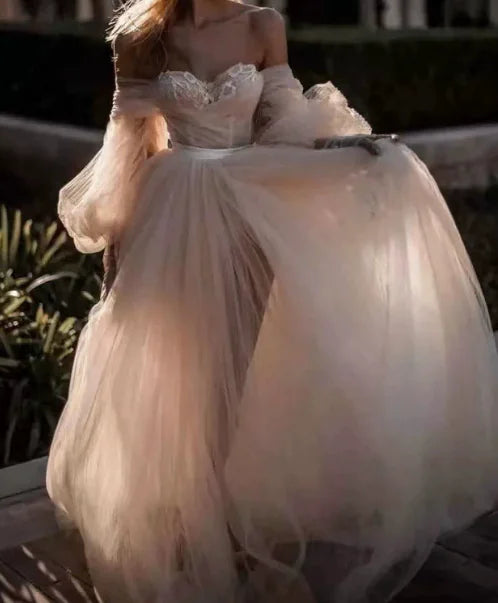 Vestido Elegante de Un Hombro con Tren HejK.com Marketplace LLC