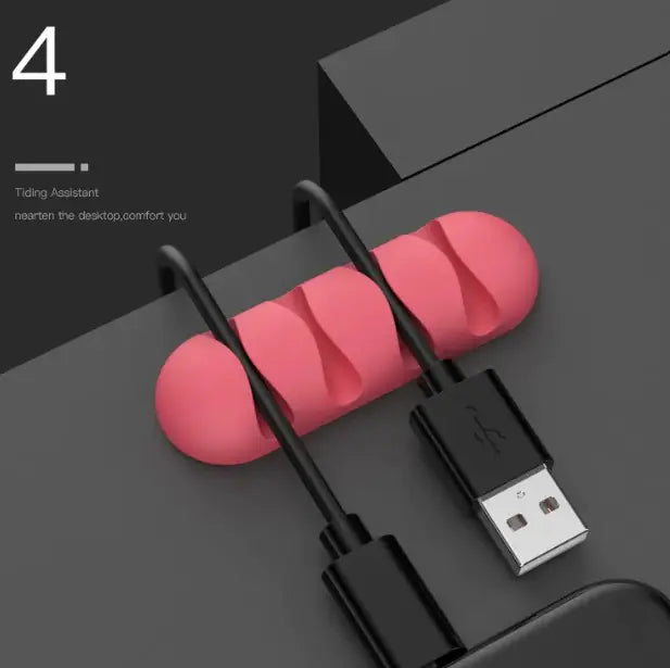 Wire Organizer Cord Management Clip WEM Support (www.WEM.support)