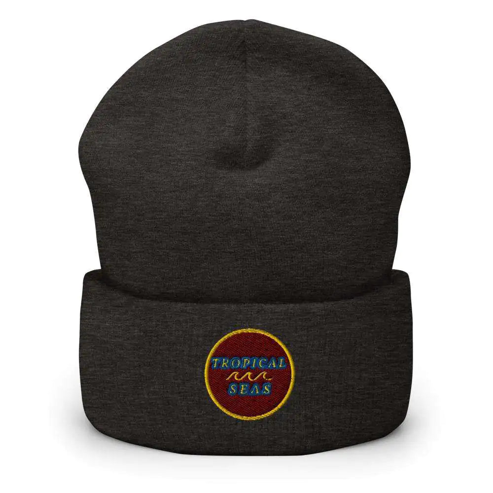 Tropical Maroon Beanie WEM Support (www.WEM.support)