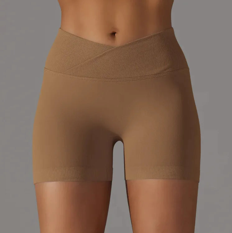 Women's Fashion Simple High Waist Shorts WEM Support (www.WEM.support)