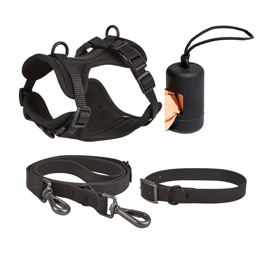 Waterproof Tactical Dog Chest Harness and Collar HejK.com Marketplace LLC