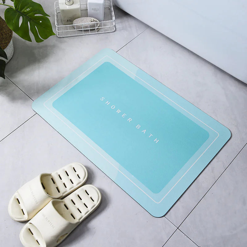 Absorbent Crystal Velvet Floor Mat WEM Support (www.WEM.support)