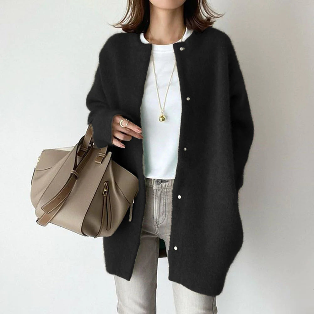 Women's Single-Breasted Cardigan WEM Support (www.WEM.support)