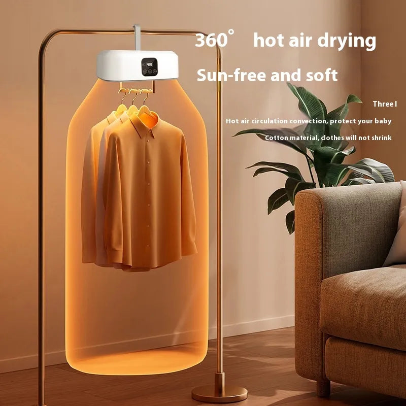 Travel Portable Mini Home Foldable Dryer WEM Support (www.WEM.support)