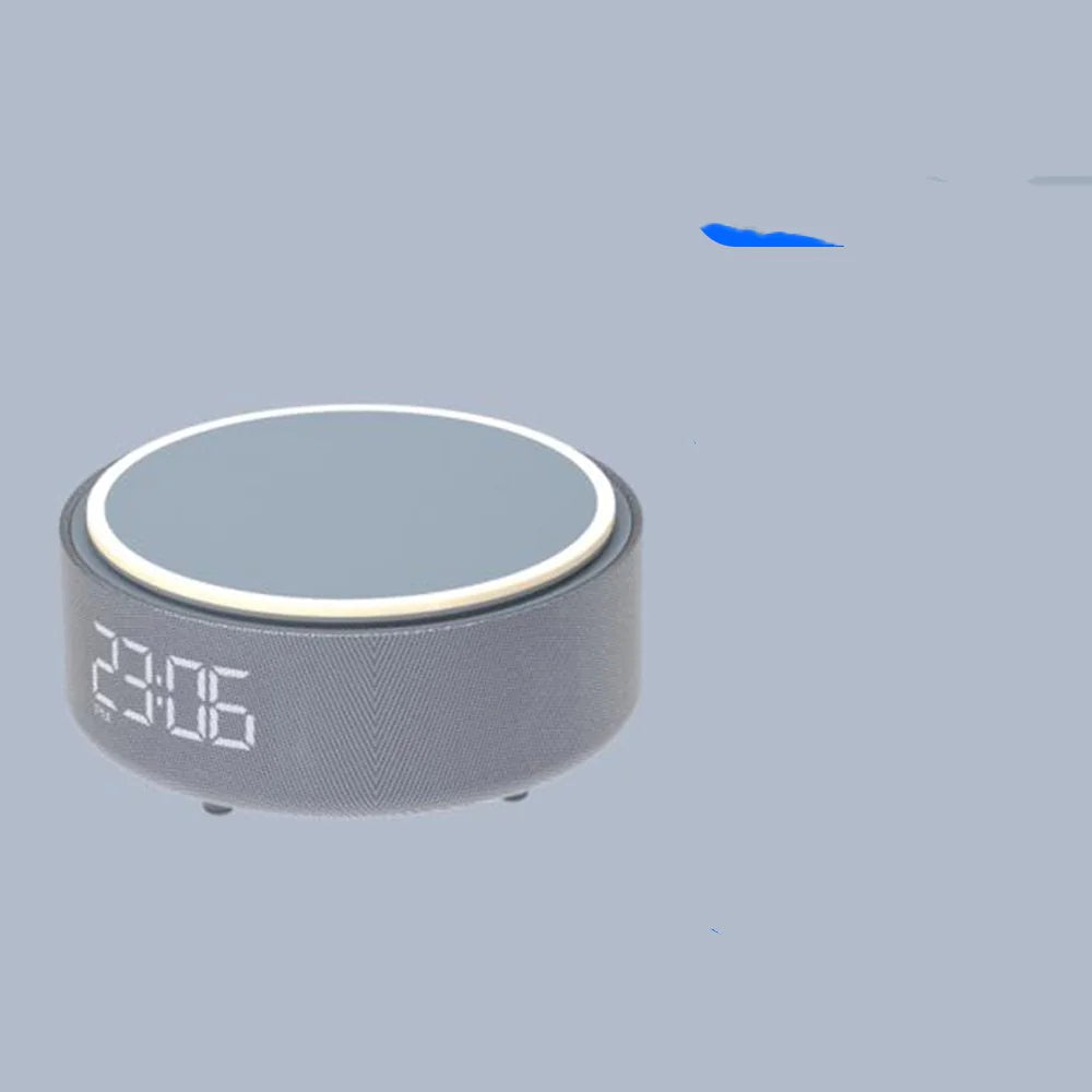 Vertical Fast Charging Bedside Alarm Clock with Wireless Charger WEM Support (www.WEM.support)