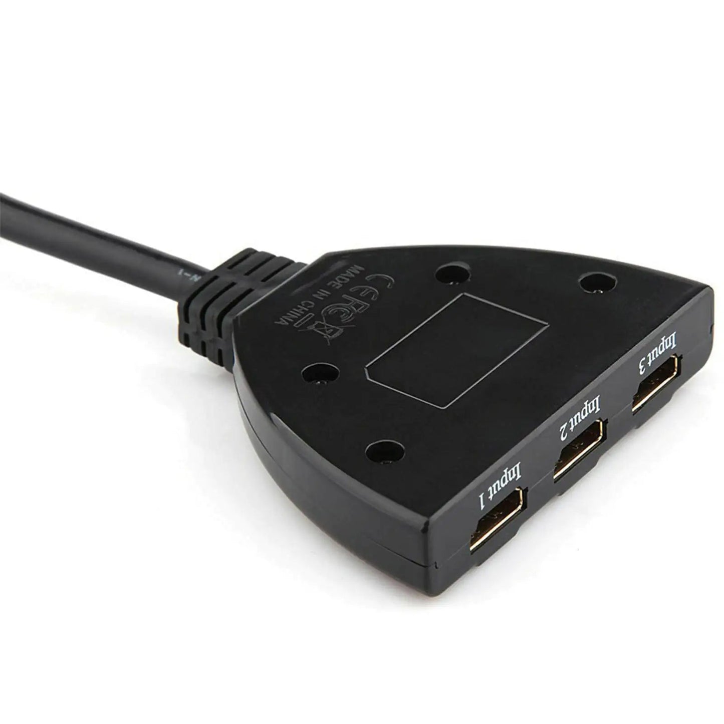 3 Port HDMI Splitter Cable 1080/4K Switch Switcher HUB Adapter for HDTV PS4 Xbox WEM Support (www.WEM.support)
