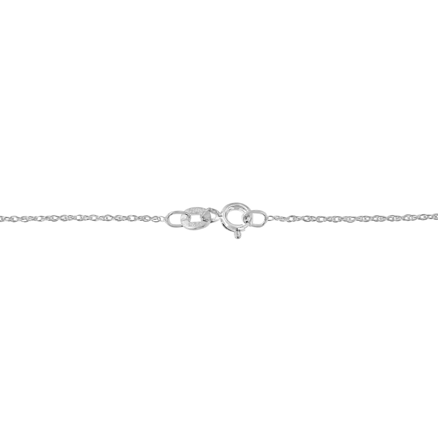 .925 Sterling Silver 1 1/4 Cttw Round and Baguette-Cut Diamond Composite Heart 18" Pendant Necklace (I-J Color, I1-I2 Clarity) WEM Support (www.WEM.support)