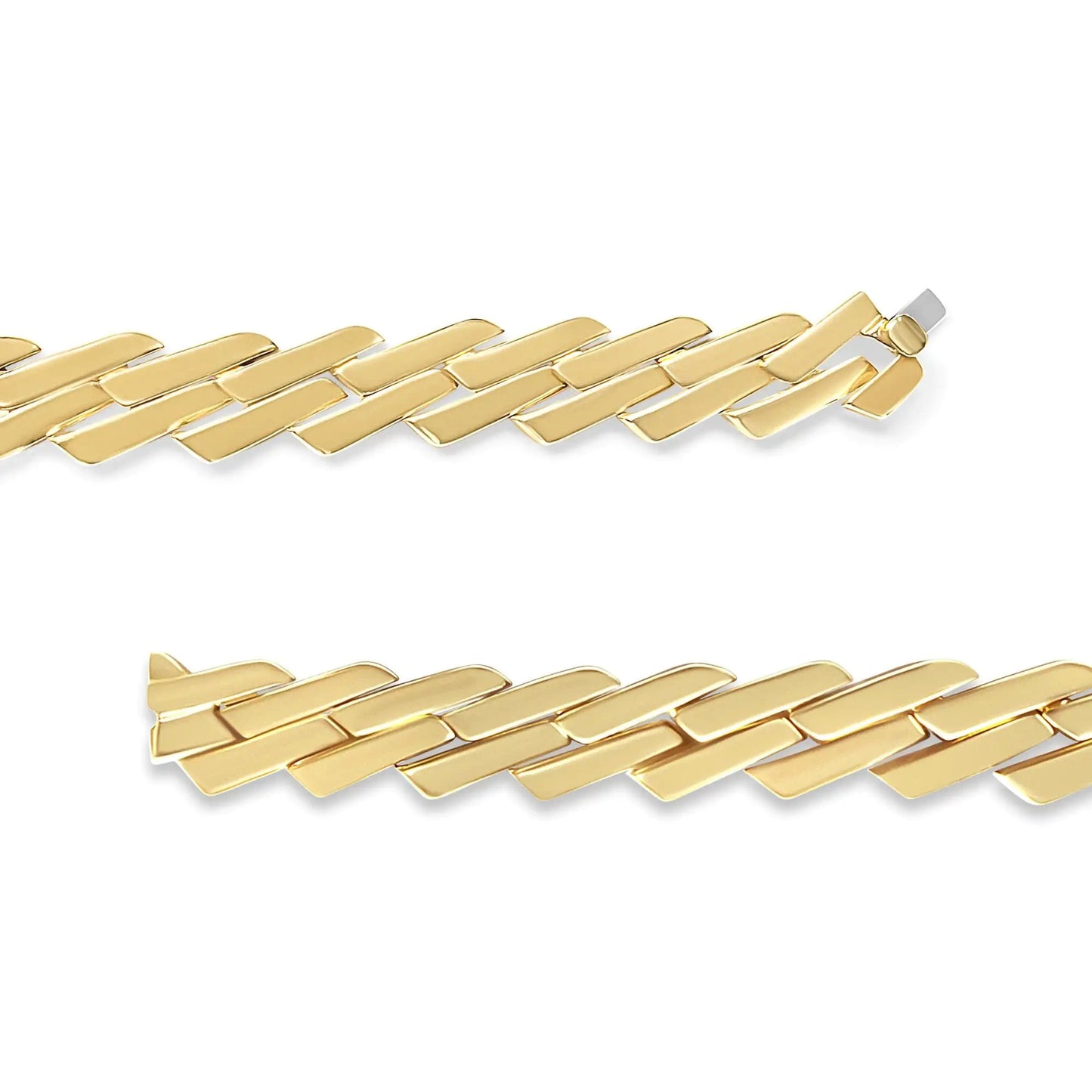 14k Yellow Gold 2 3/4 Cttw Pave Diamond Miami Cuban Curb Link Chain 16" Necklace (H-I Color, SI1-SI2 Clarity) WEM Support (www.WEM.support)