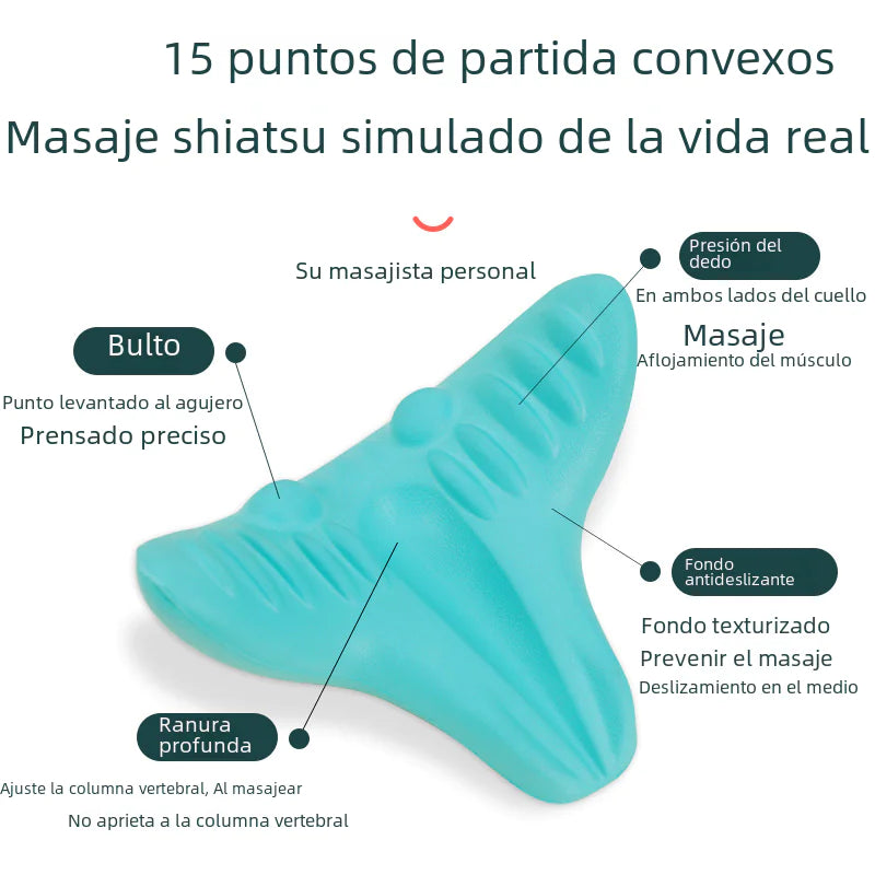 Travesseiro de Tração e Massagem Cervical