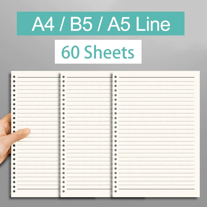 Transparent Binder Notebook WEM Support (www.WEM.support)