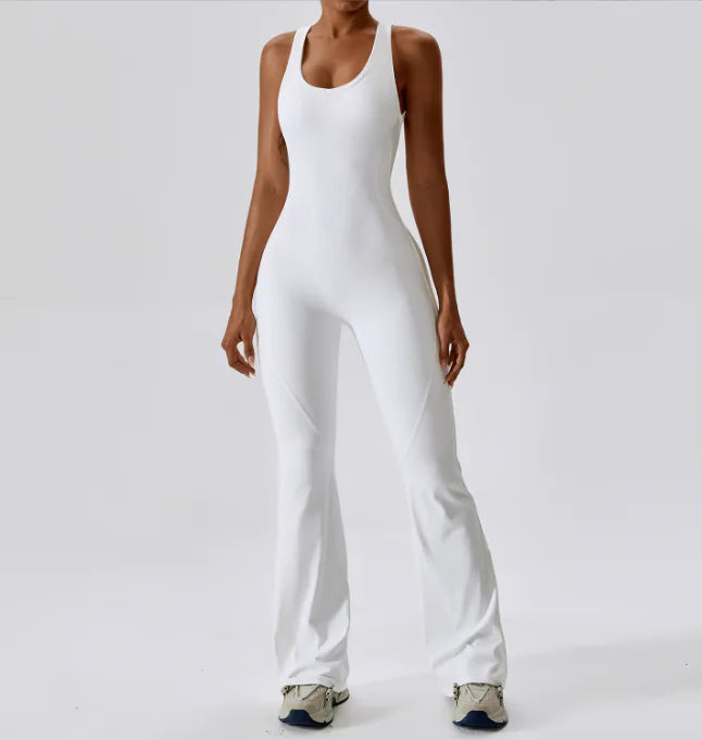 WISFIT Chic Yoga Bodysuit with Cut-out Back HejK.com Marketplace LLC