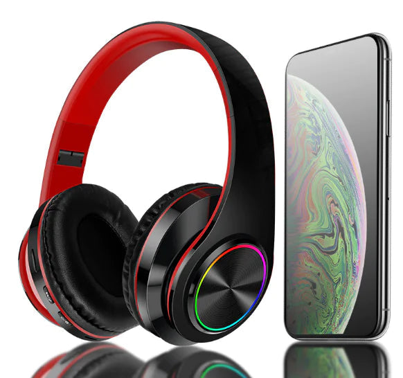 Super Bass Wireless Bluetooth Headphones Foldable Stereo Earphones Headsets Mic WEM Support (www.WEM.support)