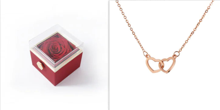 Acrylic Ring Box Valentine's Day WEM Support (www.WEM.support)