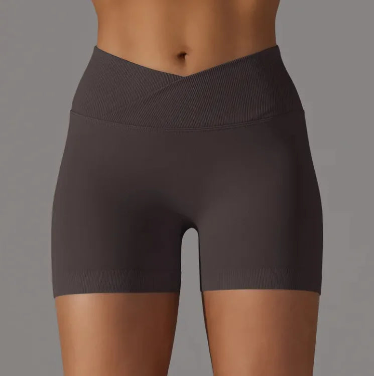 Women's Fashion Simple High Waist Shorts WEM Support (www.WEM.support)