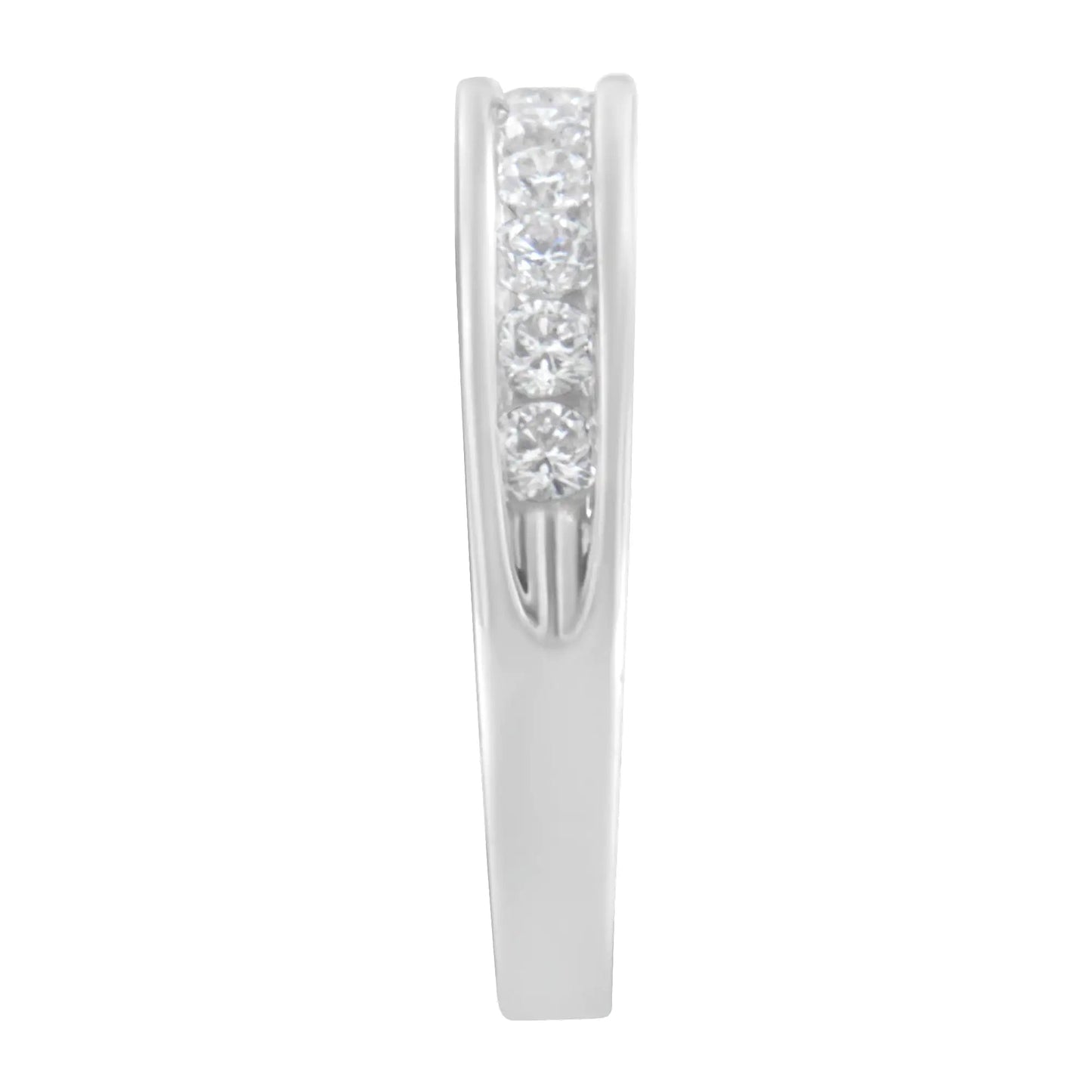18K White Gold Round-Cut Diamond Ring (1/2 cttw, H-I Color, SI2-I1 Clarity) WEM Support (www.WEM.support)
