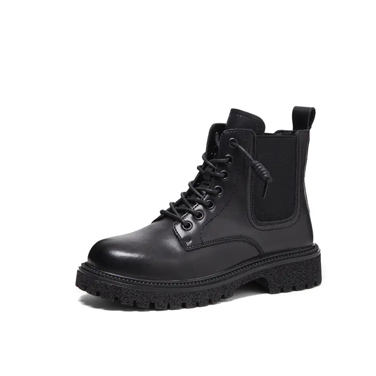 Thick-soled Leather Martin Boots for Women HejK.com Marketplace LLC