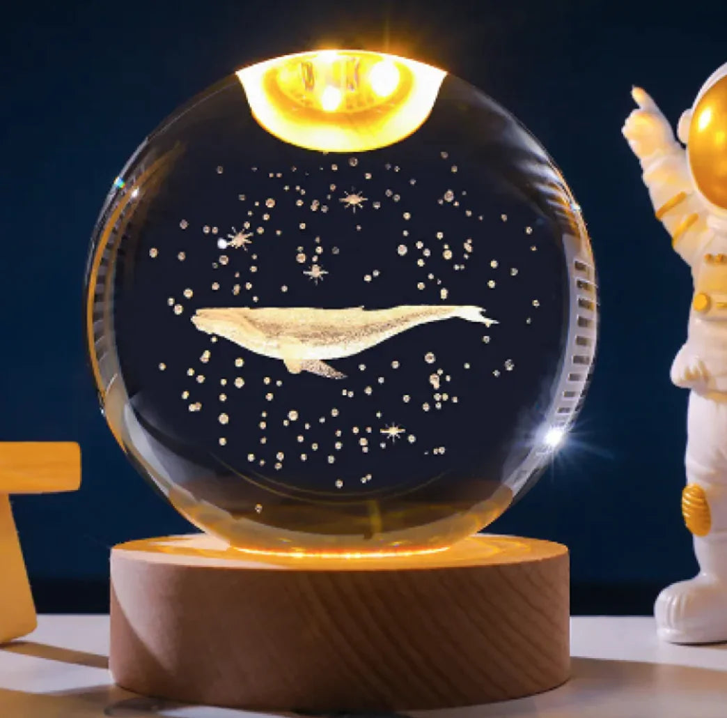 3D Constellation Crystal Night Light WEM Support (www.WEM.support)