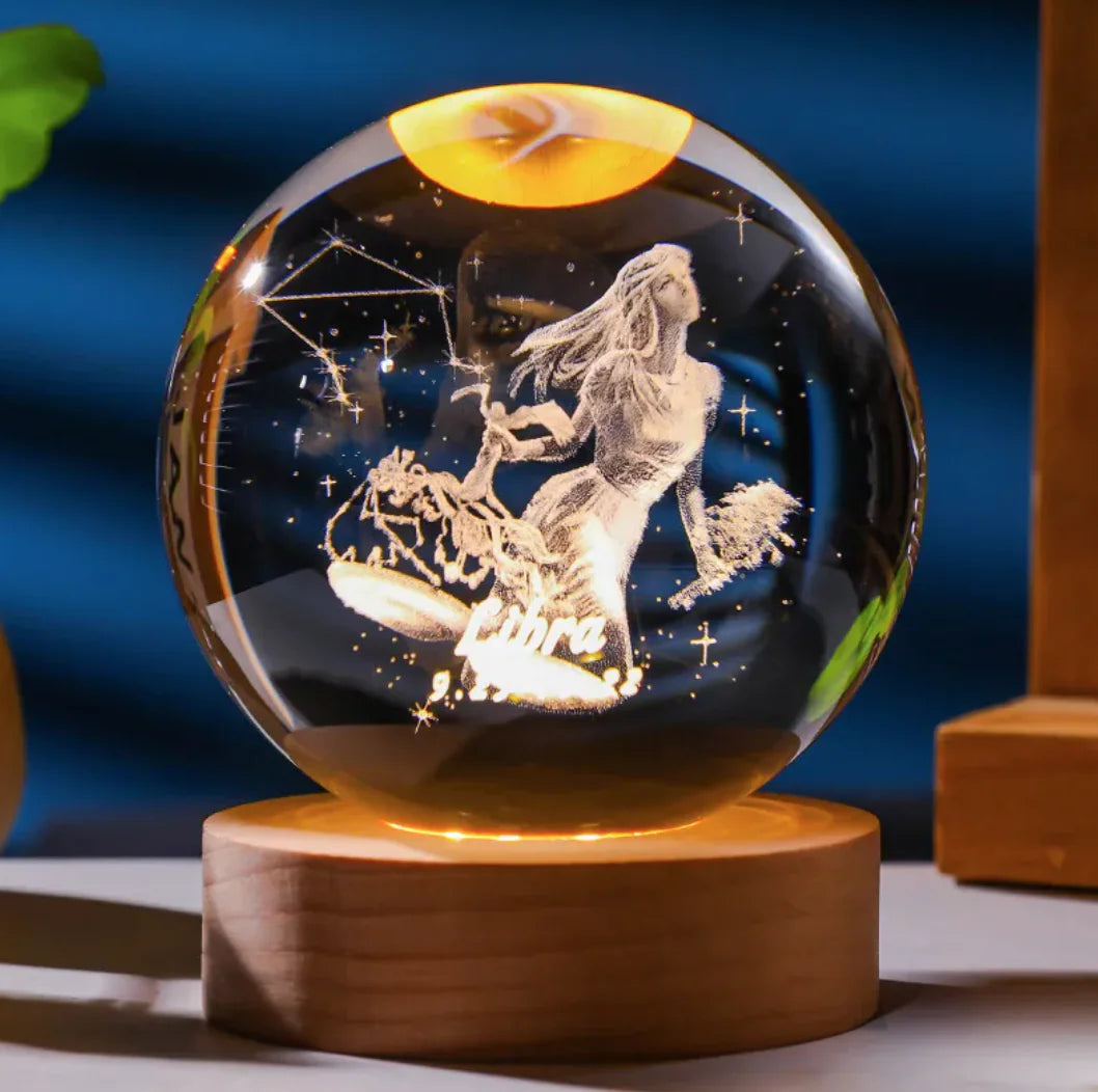 3D Constellation Crystal Night Light WEM Support (www.WEM.support)