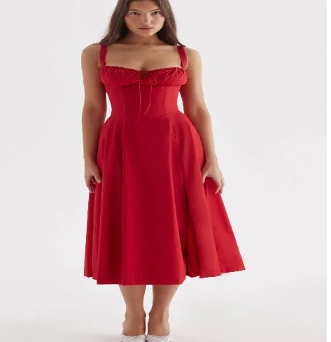 Vestido Elegante Parisino - Maxi Floral con Corsé HejK.com Marketplace LLC