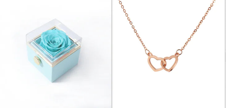 Acrylic Ring Box Valentine's Day WEM Support (www.WEM.support)