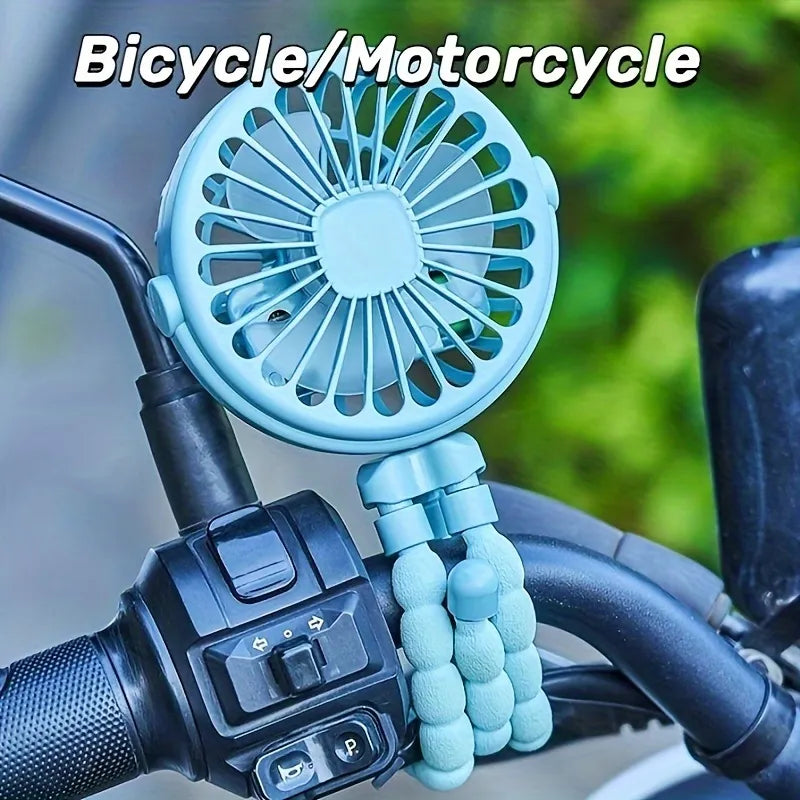 USB Mini Octopus Fan: Adjustable, Portable, Multifunctional. WEM Support (www.WEM.support)