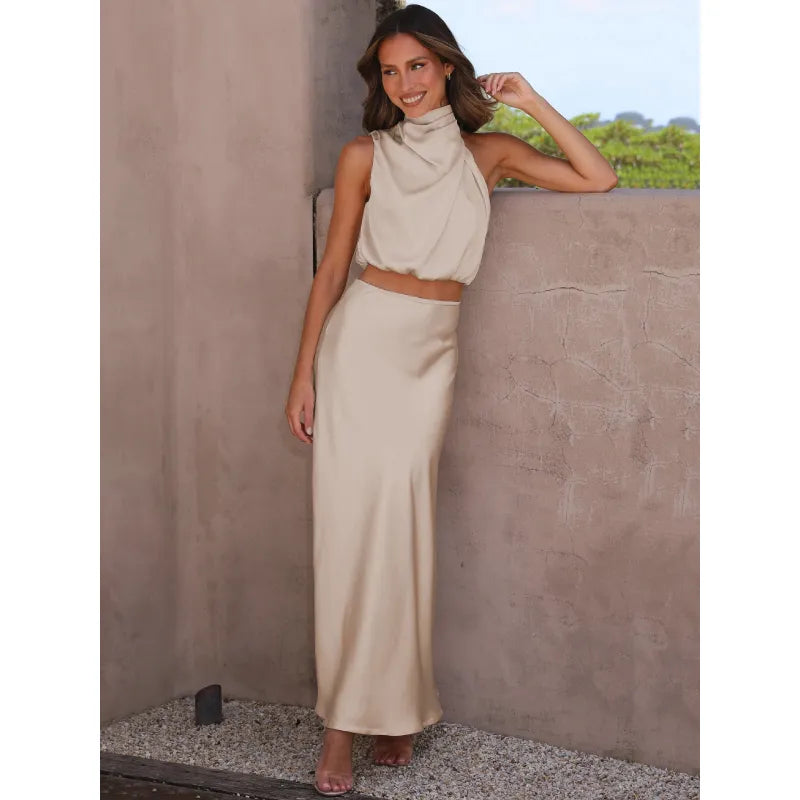 Women's Fashion Casual Top Skirt Suit HejK.com
