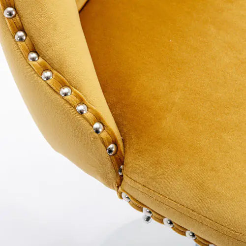 Swivel Velvet Barstools Adjusatble Seat Height From 25-33 Inch Gold,Set Of 2 WEM Support (www.WEM.support)