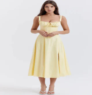 Vestido Elegante Parisino - Maxi Floral con Corsé HejK.com Marketplace LLC