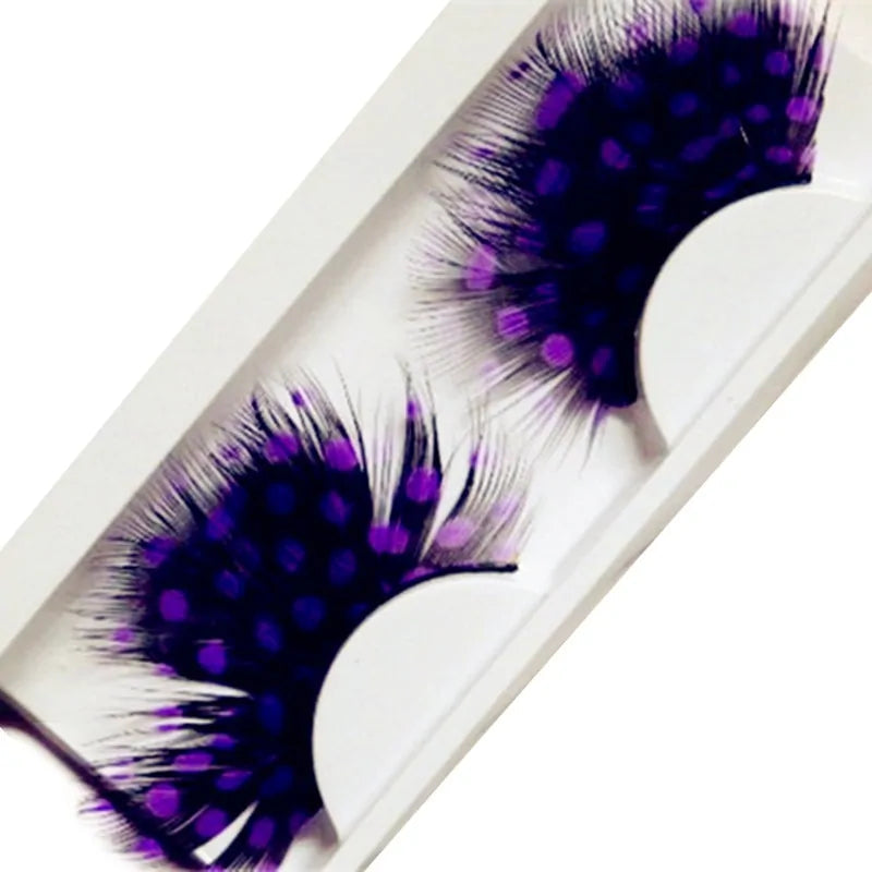 Vibrant Cosplay Eyelashes WEM Support (www.WEM.support)