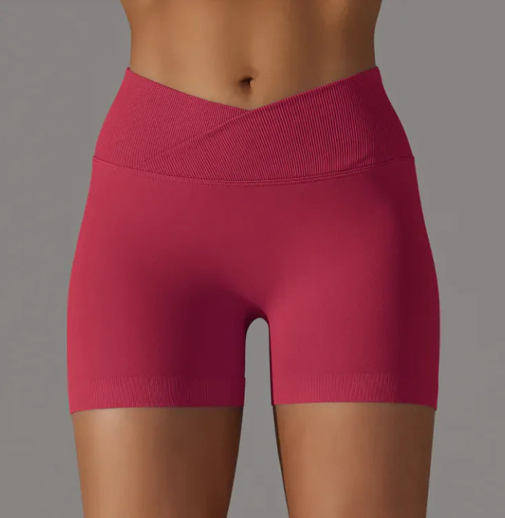 Women's Fashion Simple High Waist Shorts WEM Support (www.WEM.support)