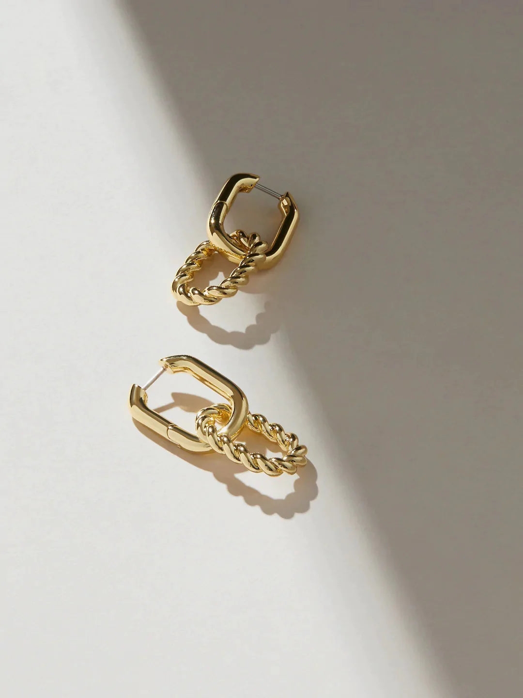 Sterling Silver Double Ring Earrings WEM Support (www.WEM.support)