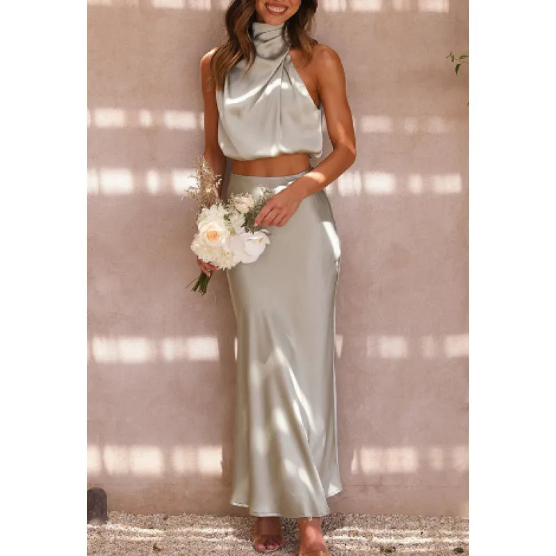 Women's Fashion Casual Top Skirt Suit HejK.com