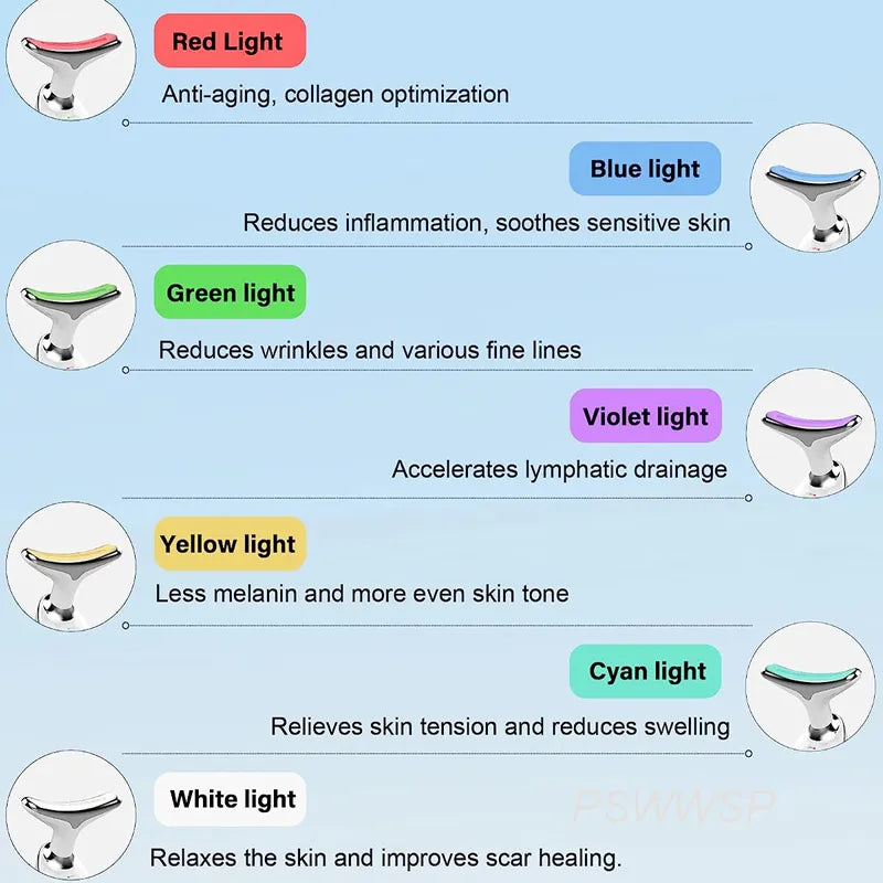 3-Color Facial Massage Device - HejK.com Marketplace LLC