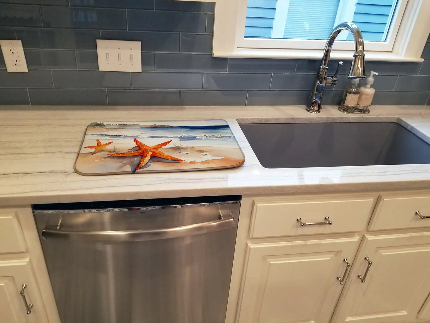 Starfish Dish Drying Mat WEM Support (www.WEM.support)