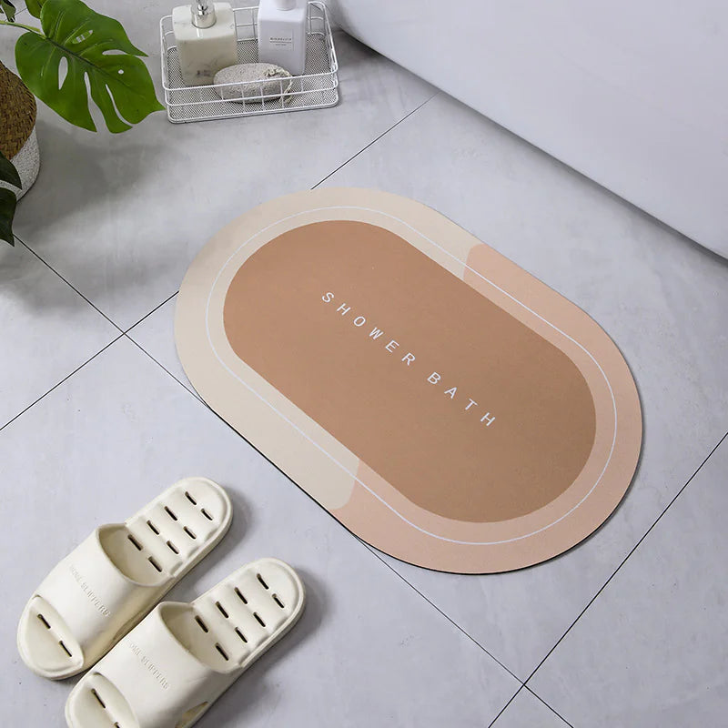 Absorbent Crystal Velvet Floor Mat WEM Support (www.WEM.support)