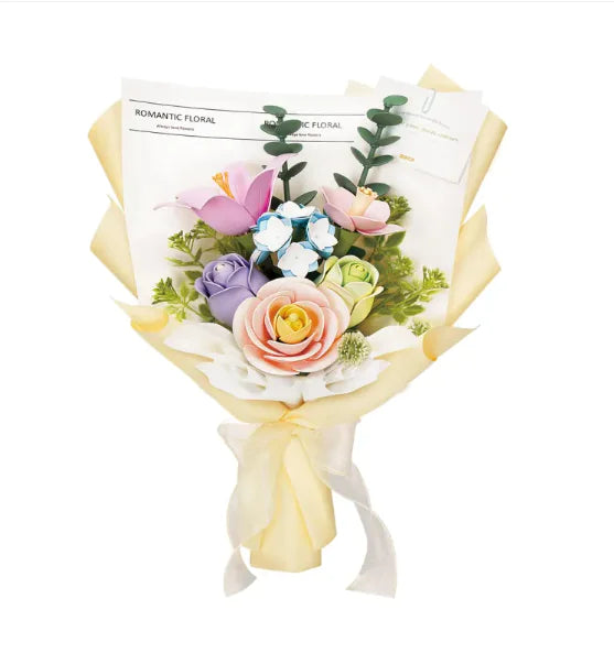 3D Plastic Flower Puzzle HejK.com